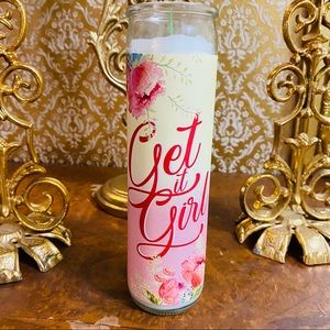 Get it girl handmade friendship candle smells yum